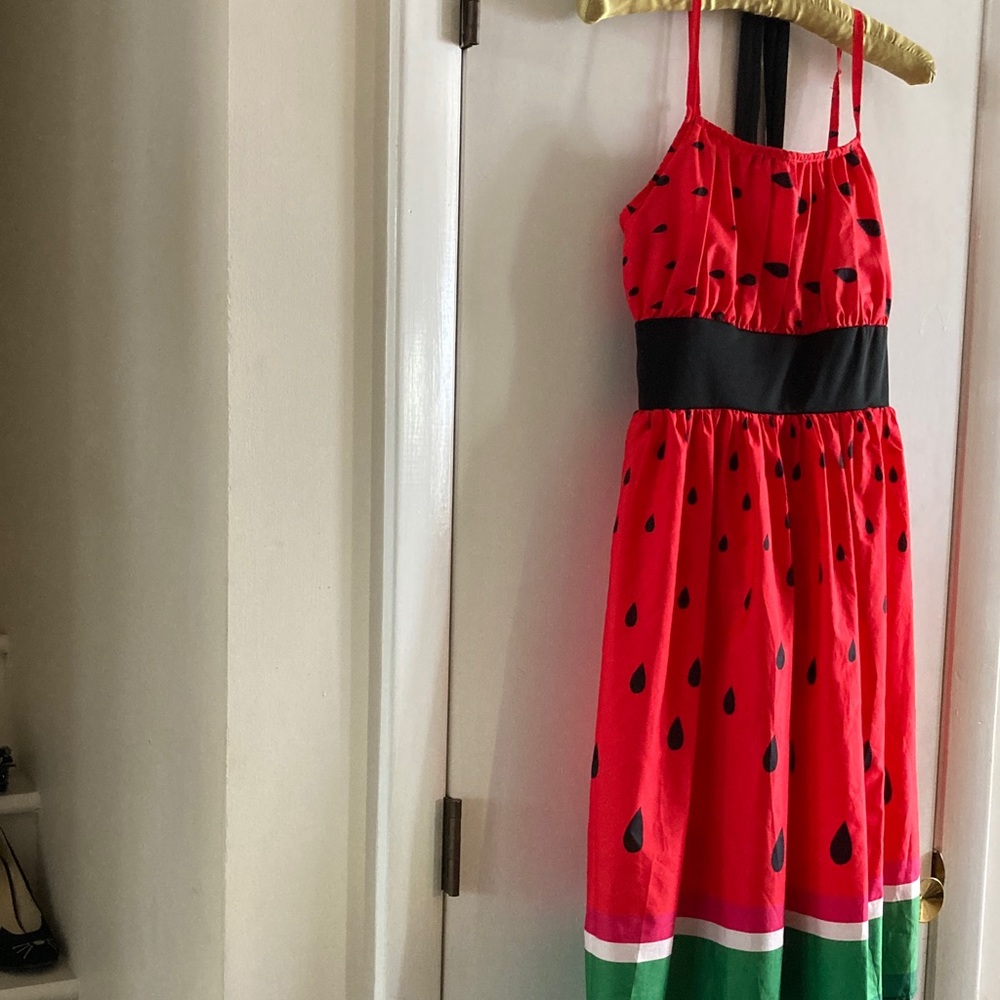 Charming Red and Green LADIES Dress